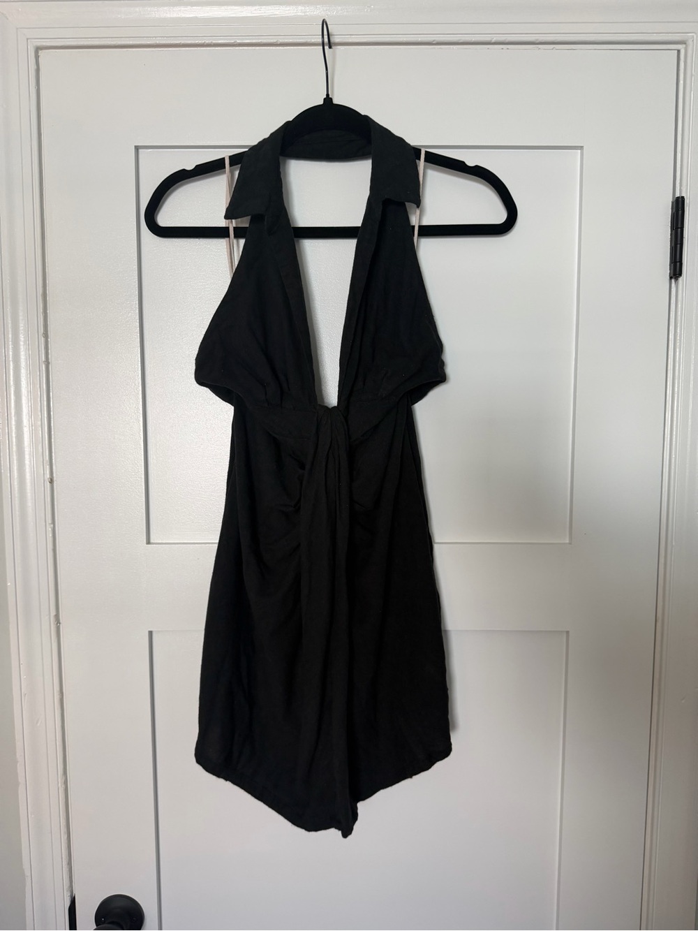 Free People Black Halter Neck Women’s Dress Small